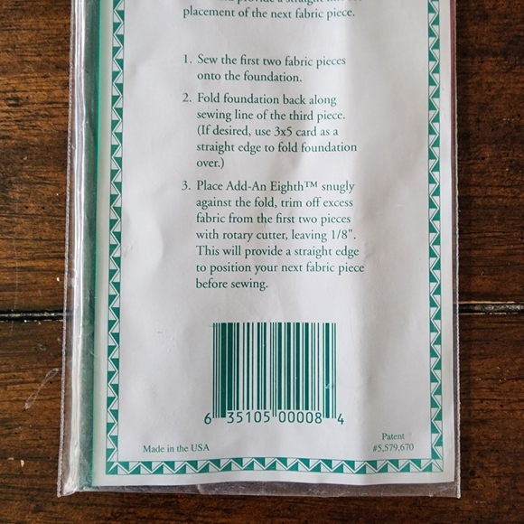 CM Designs Add-An-Eighth Ruler - Picture 5 of 6